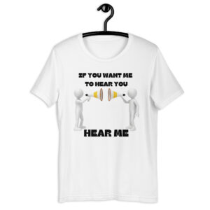 Hear Me Out - White